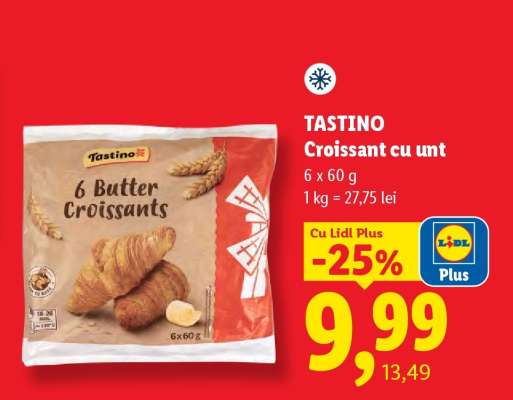 TASTINO Croissant cu unt