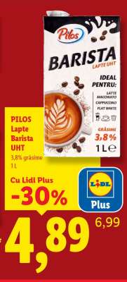 PILOS Lapte Barista UHT