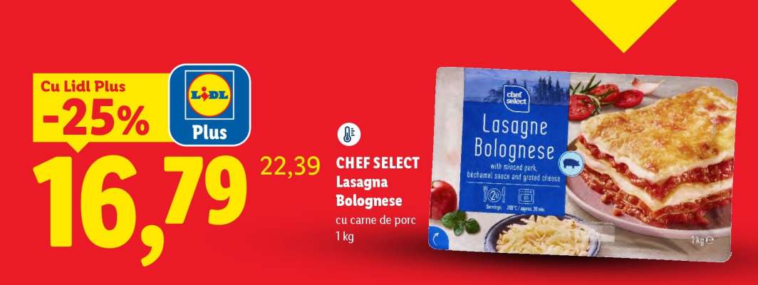 Chef Select Lasagna Bolognese