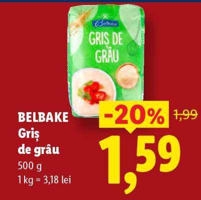 Belbake Griș de grâu