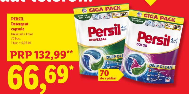 Persil Detergent Capsule