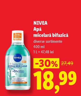 NIVEA Apă micelară bifazică