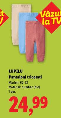 LUPILU Pantaloni tricotați