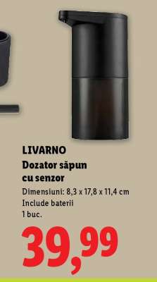 LIVARNO Dozator săpun cu senzor