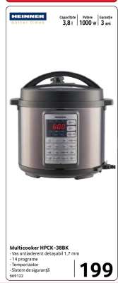 Multicooker HPCK-38BK