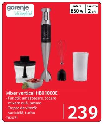 Mixer vertical HBX1000E