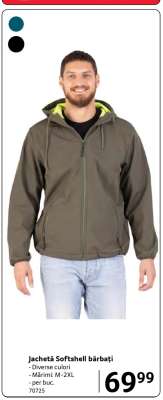 Jachetă Softshell, bărbați