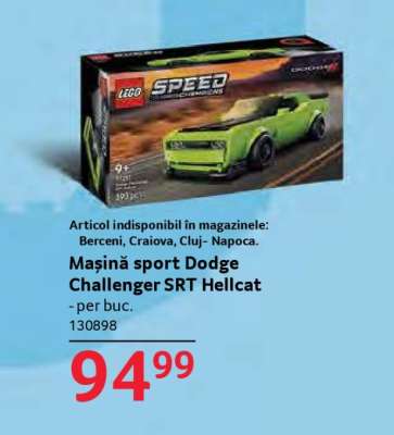 Mașină sport Dodge Challenger SRT Hellcat