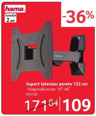 Suport televizor perete 122 cm