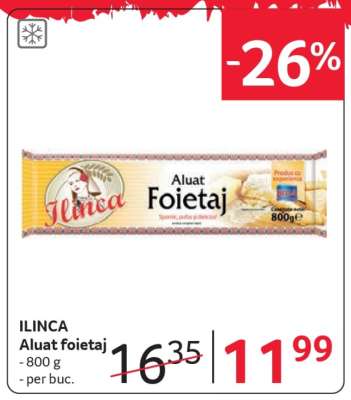 ILINCA Aluat foietaj