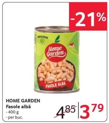 HOME GARDEN FASOLE ALBĂ