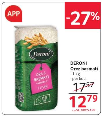 DERONI Orez basmati