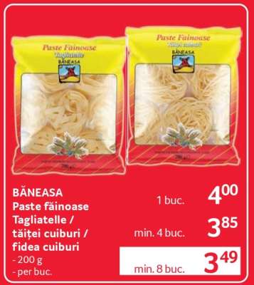 BĂNEASA Paste făinoase