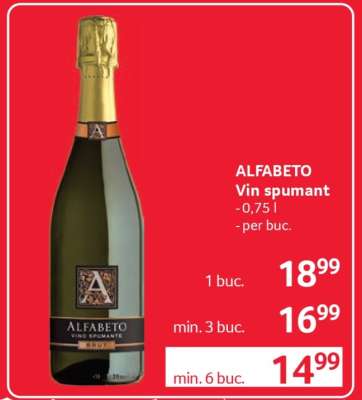 ALFABETO Vin spumant