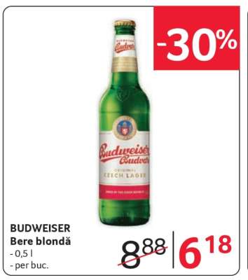Budweiser Bere blondă