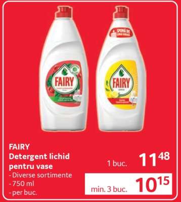 FAIRY Detergent lichid pentru vase