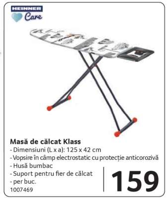 Masă de călcat Klass