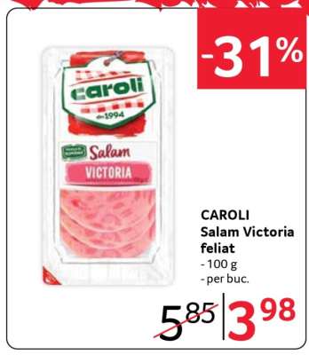 CAROLI Salam Victoria feliat