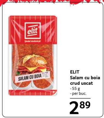 ELIT Salam cu boia crud uscat