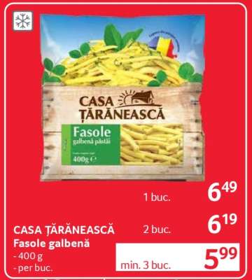 CASA ŢĂRĂNEASCĂ Fasole galbenă