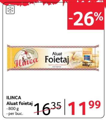 ILINCA Aluat foietaj