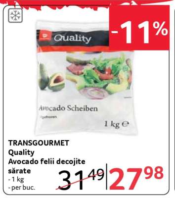 Quality Avocado felii decojite sărate