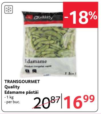 TRANSGOURMET Quality Edamame păstăi