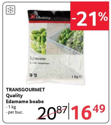 TRANSGOURMET Quality Edamame boabe