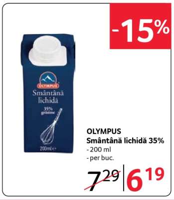 OLYMPUS Smântână lichidă 35%
