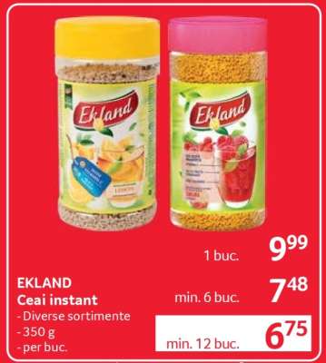 EKLAND Ceai instant
