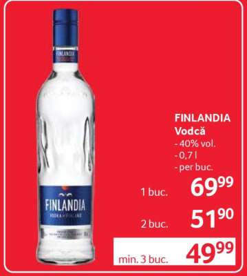 FINLANDIA Vodcă