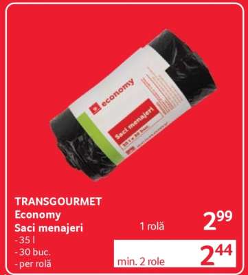 TRANSGOURMET Economy Saci menajeri