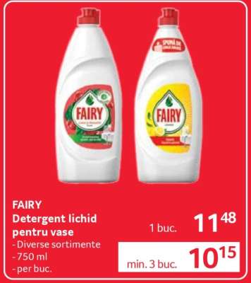 FAIRY Detergent lichid pentru vase
