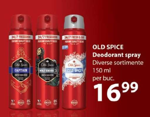 OLD SPICE Deodorant spray