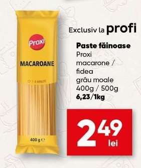 Paste făinoase Proxi