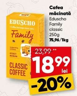 Cafea măcinată Eduscho Family classic 250g
