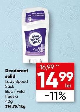 Deodorant solid Lady Speed Stick