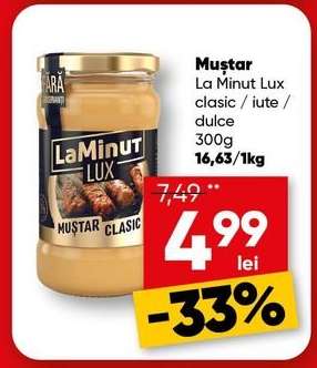 Muștar La Minut Lux