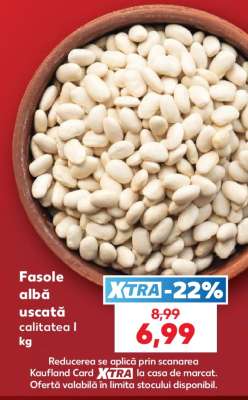 Fasole albă uscată