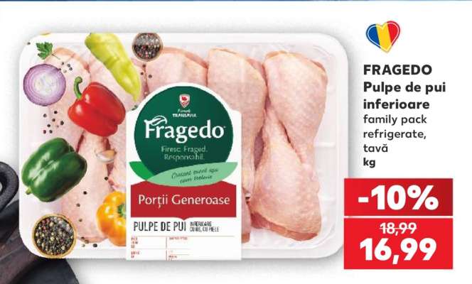 FRAGEDO Pulpe de pui inferioare