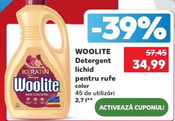 WOOLITE Detergent lichid pentru rufe color