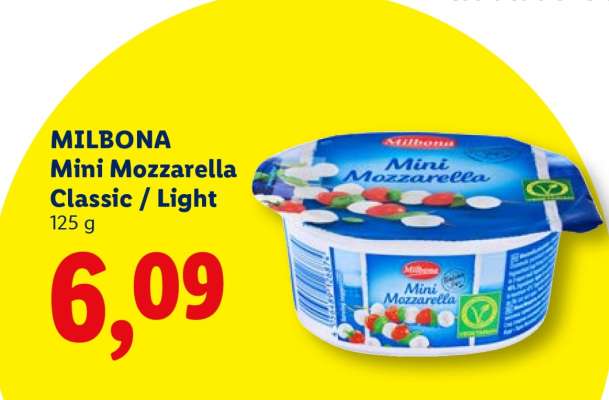 MILBONA Mini Mozzarella Classic / Light