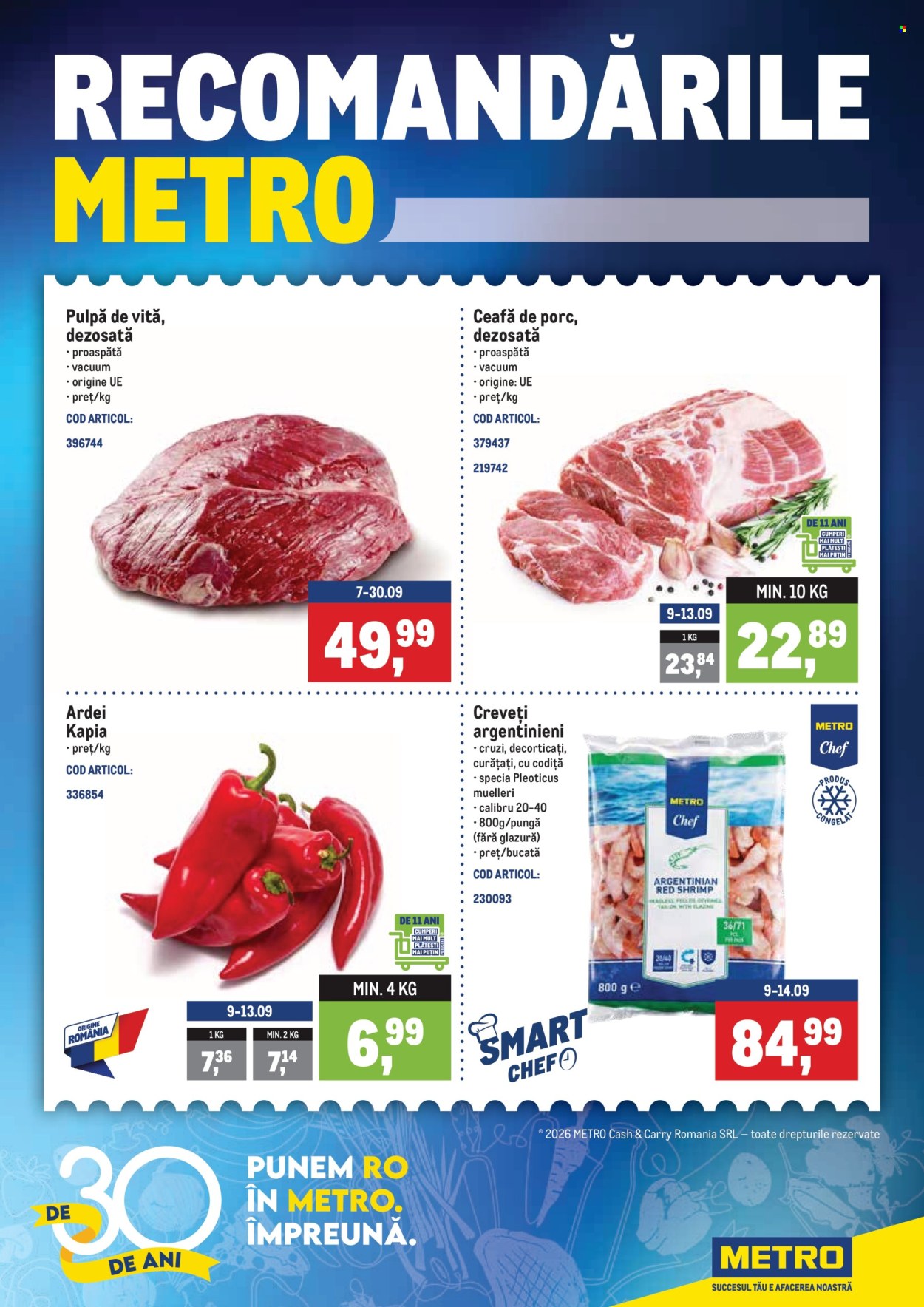 Catalog Metro - 07.09.2026 - 14.09.2026. Pagina 1