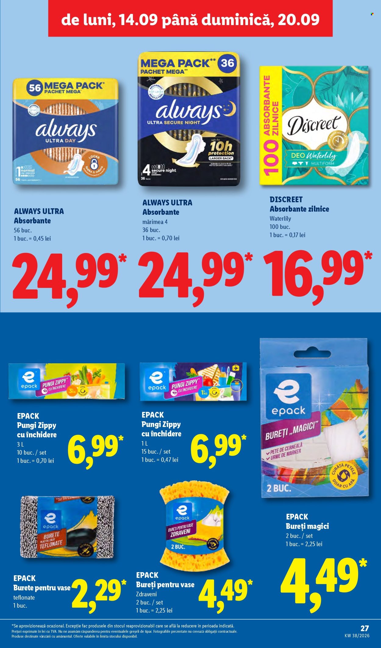 Catalog Lidl - 14.09.2026 - 20.09.2026. Pagina 27