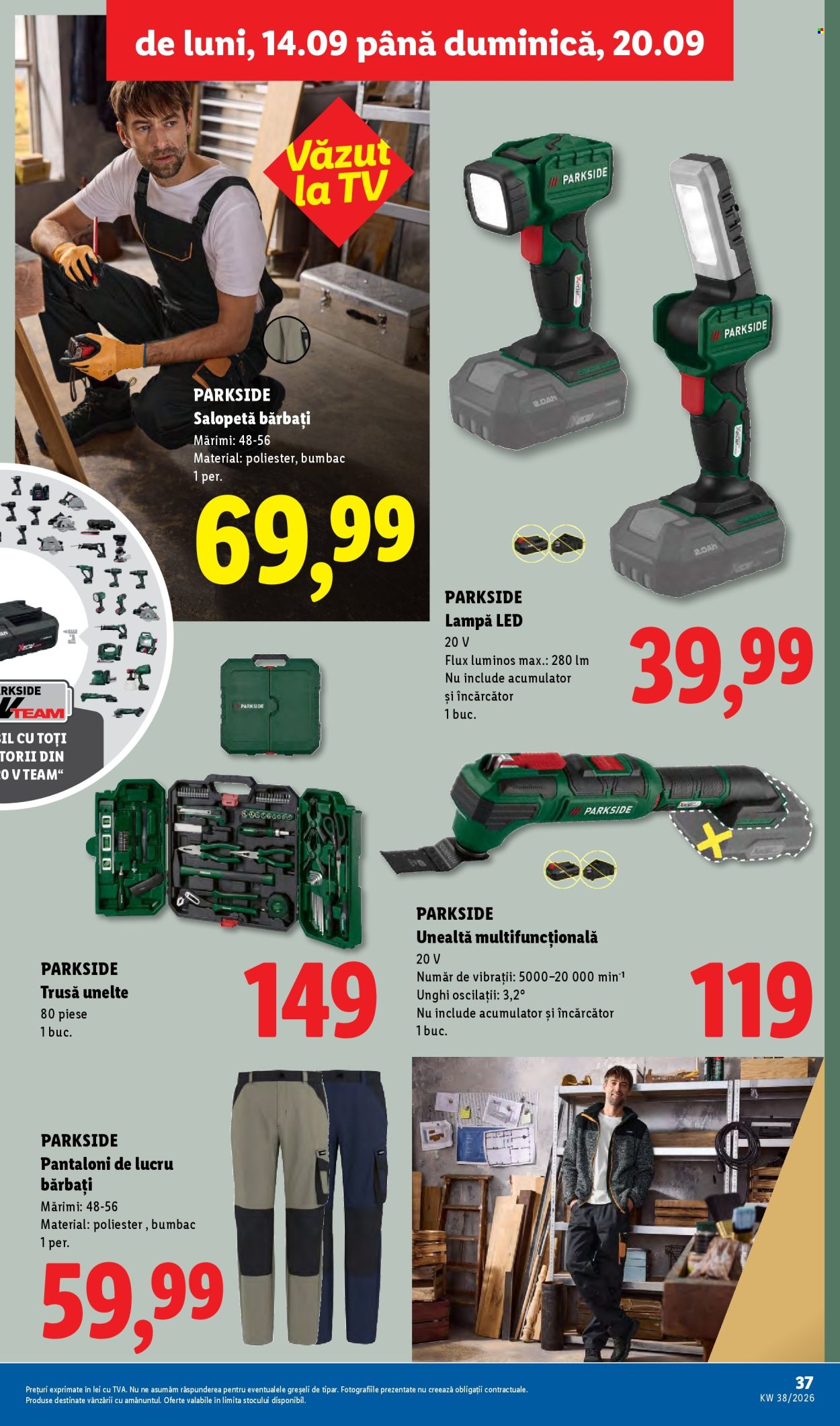 Catalog Lidl - 14.09.2026 - 20.09.2026. Pagina 37
