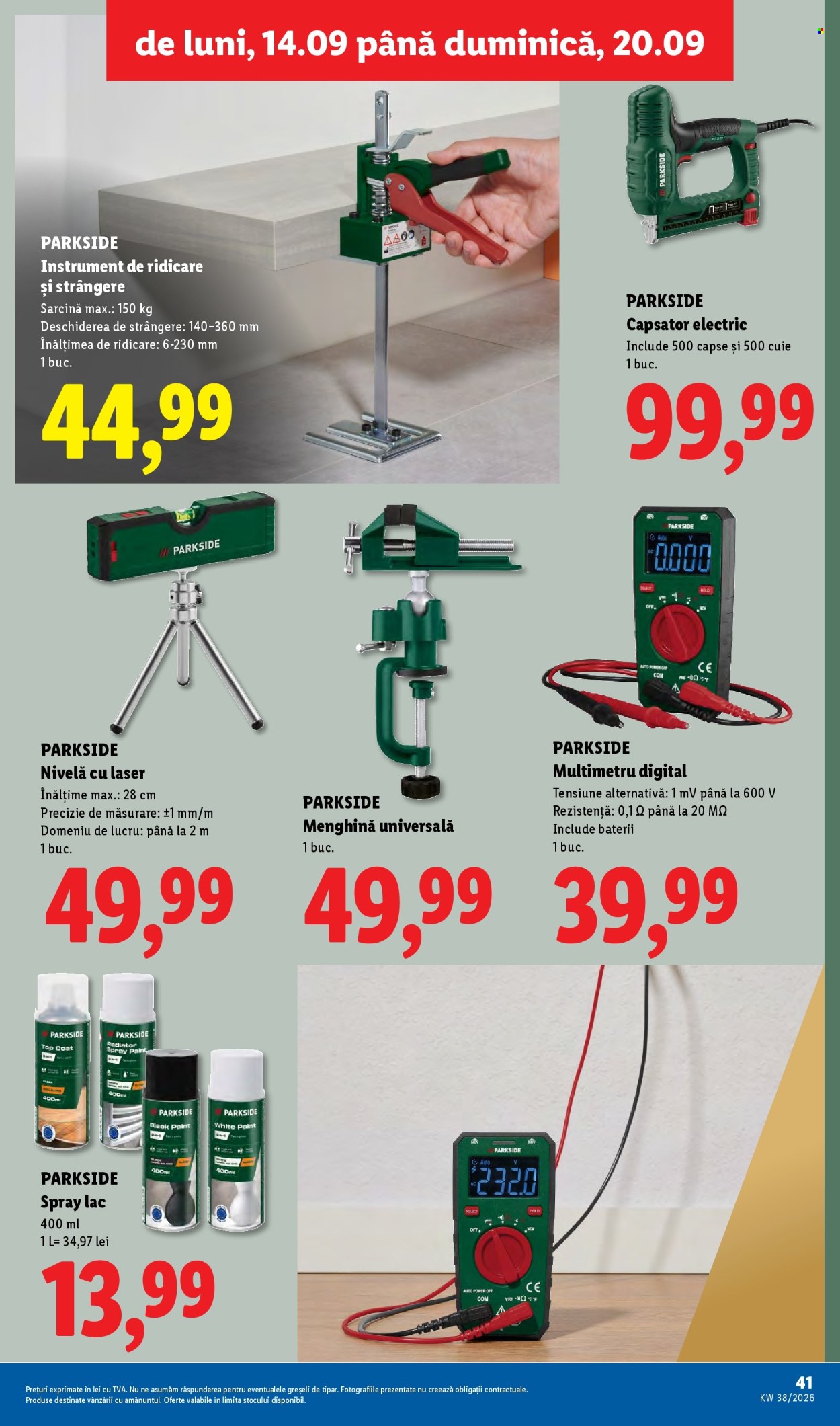 Catalog Lidl - 14.09.2026 - 20.09.2026. Pagina 41