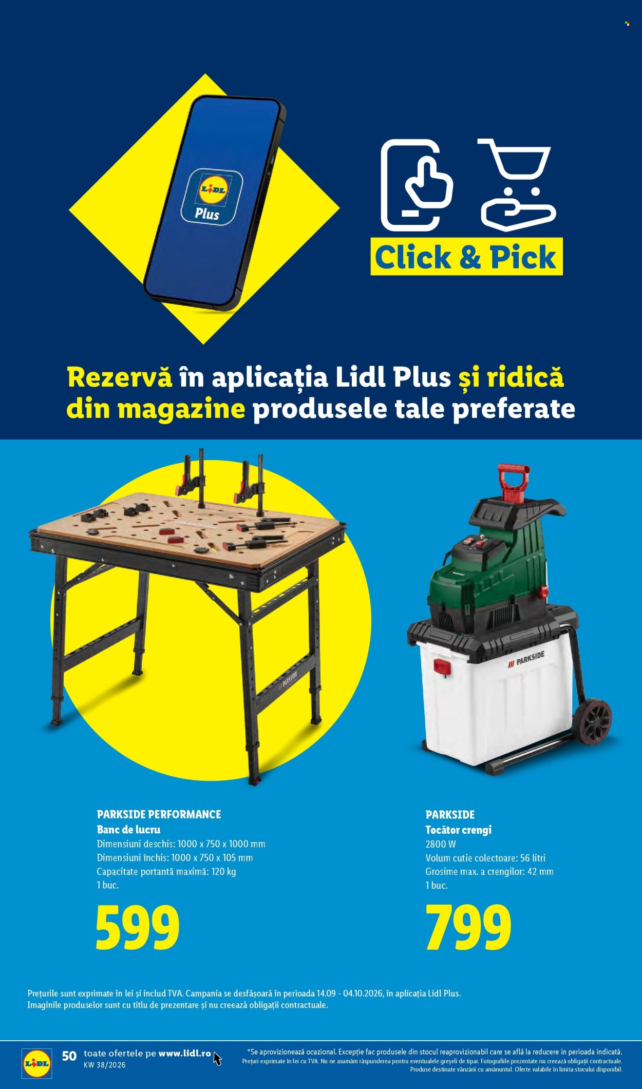 Catalog Lidl - 14.09.2026 - 20.09.2026. Pagina 50