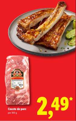 Coaste de porc