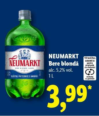 NEUMARKT Bere blondă