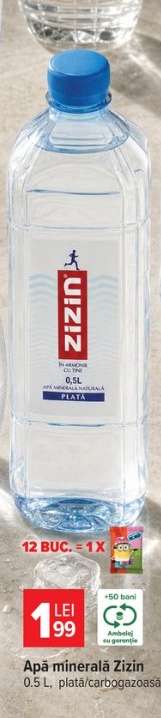Apă minerală Zizin
